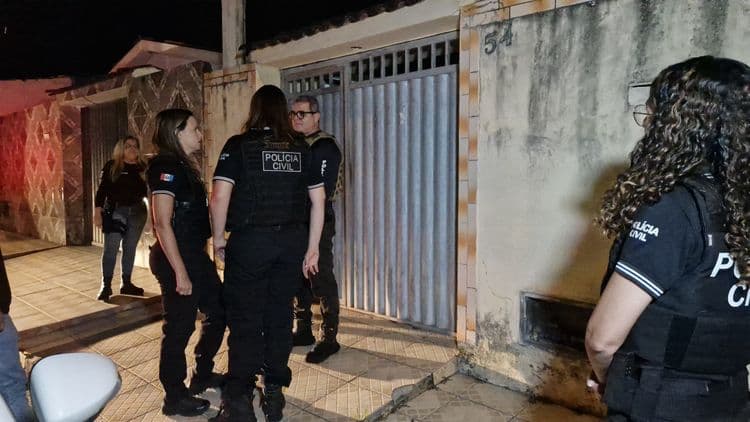 Polícia Civil resgata três crianças em situação de risco em Maceió durante a Operação Caminhos Seguros. Reprodução: Redação