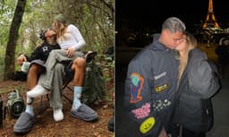 MC Cabelinho e Giovanna Mendes, casal em relacionamento discreto. Legenda da imagem. Reprodução: O Globo