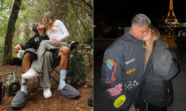 MC Cabelinho e Giovanna Mendes, casal em relacionamento discreto. Legenda da imagem. Reprodução: O Globo