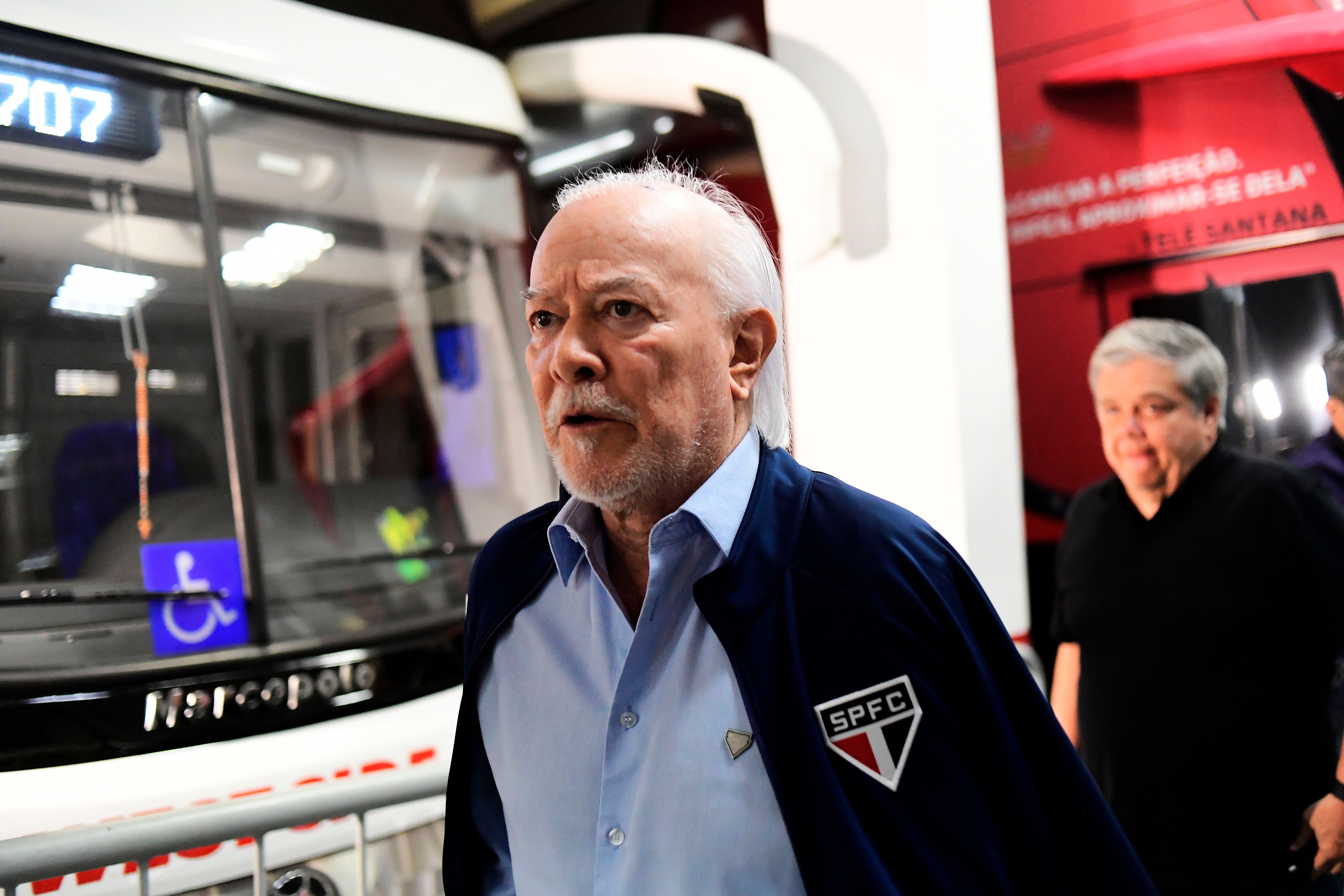 Áudios ligados à filha de Massis aumentam pressão sobre o presidente do São Paulo. Reprodução: Ge