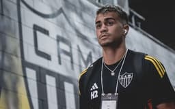 Reinier estreia e contribui decisivamente na vitória do Atlético na Copa Sul-Americana. Reprodução: Pedro Souza / Atlético