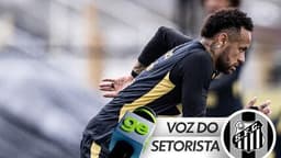Neymar volta aos relacionados do Santos para o duelo com o Fortaleza. Reprodução: Retorno do item 11