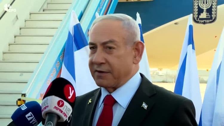 Netanyahu propõe opção de saída para palestinos em Gaza