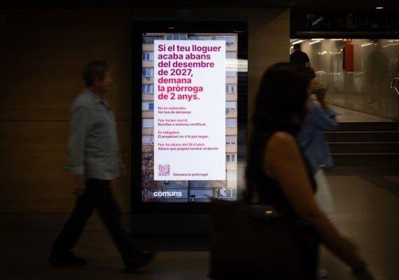 [Locatários intensificam a pressão, enviando cartas a grandes proprietários para prorrogar aluguéis.]. Reprodução: Elpais