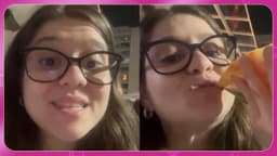 Nathalia Accioly participa da cobertura do show da cantora no Rio de Janeiro. Reprodução: Globo