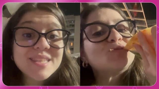 Nathalia Accioly participa da cobertura do show da cantora no Rio de Janeiro. Reprodução: Globo