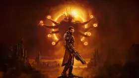 Saros amplia Returnal, reforçando o roguelike com upgrades permanentes.. Reprodução: Gosugamers