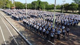 Governador e secretário anunciam nomeação de 650 novos policiais militares no Piauí. Reprodução: Globo