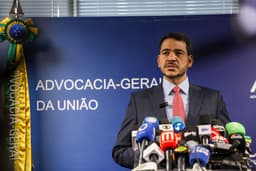 Jorge Messias aparece como favorito de Lula para a vaga no STF. Reprodução: Retorno do item 11