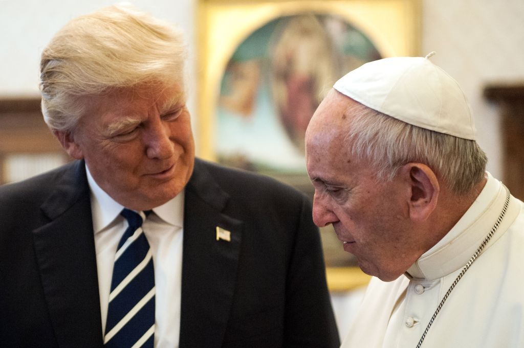 Trump comenta estado de saúde do papa Francisco