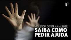 Polícia Civil procura suspeito que agrediu companheira grávida em Sarapuí. Reprodução: Globo