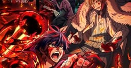 Nova série Tougen Anki estreou em 11 de julho com grande expectativa. Reprodução: Anime News Network