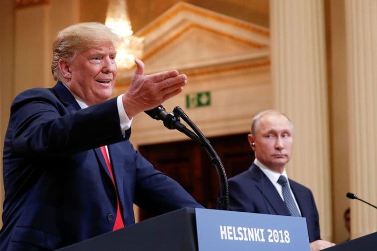 Trump afirma que Putin aceita forças de paz na Ucrânia