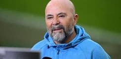 Jorge Sampaoli é cotado para assumir o comando do Santos e direcionar Neymar. Legenda da imagem. Reprodução: UOL