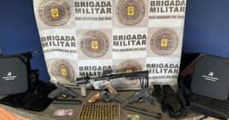 Brigada Militar prende grupo armado em Porto Alegre