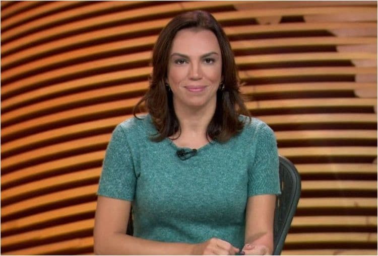 Ana Paula Araújo e Bernardinho em almoço em família