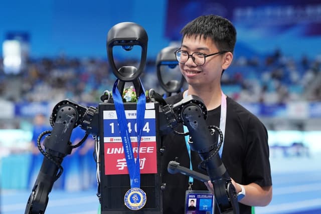 Empresas chinesas se destacam nos Jogos Mundiais de Robôs. Reprodução: Gizmodo