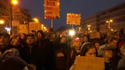 Protestos em Berlim contra restrição à imigração