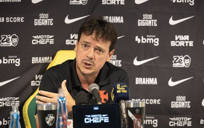 Diniz lamenta empate após gol sofrido no fim. Reprodução: Esporte