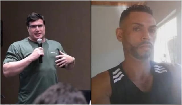 Infográfico detalha o assassinato do gari Laudemir por Renê da Silva Nogueira Júnior. Reprodução: Globo