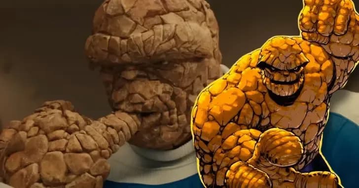 O Mercenário descobre as fraquezas inesperadas do Coisa nos quadrinhos. Reprodução: Legião dos Heróis