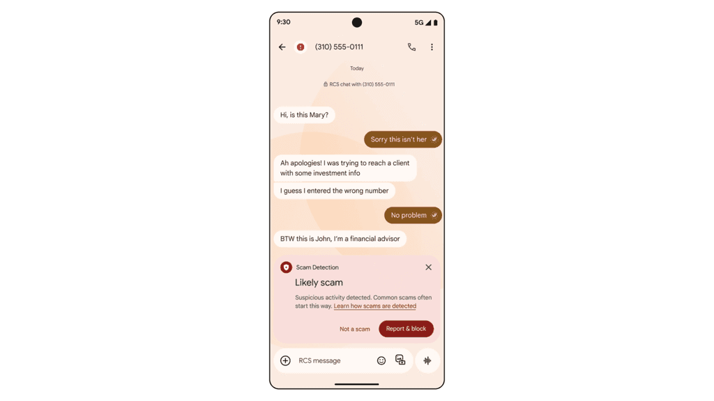 Google Inova com IA para Bloquear SMS Fraudulentos
