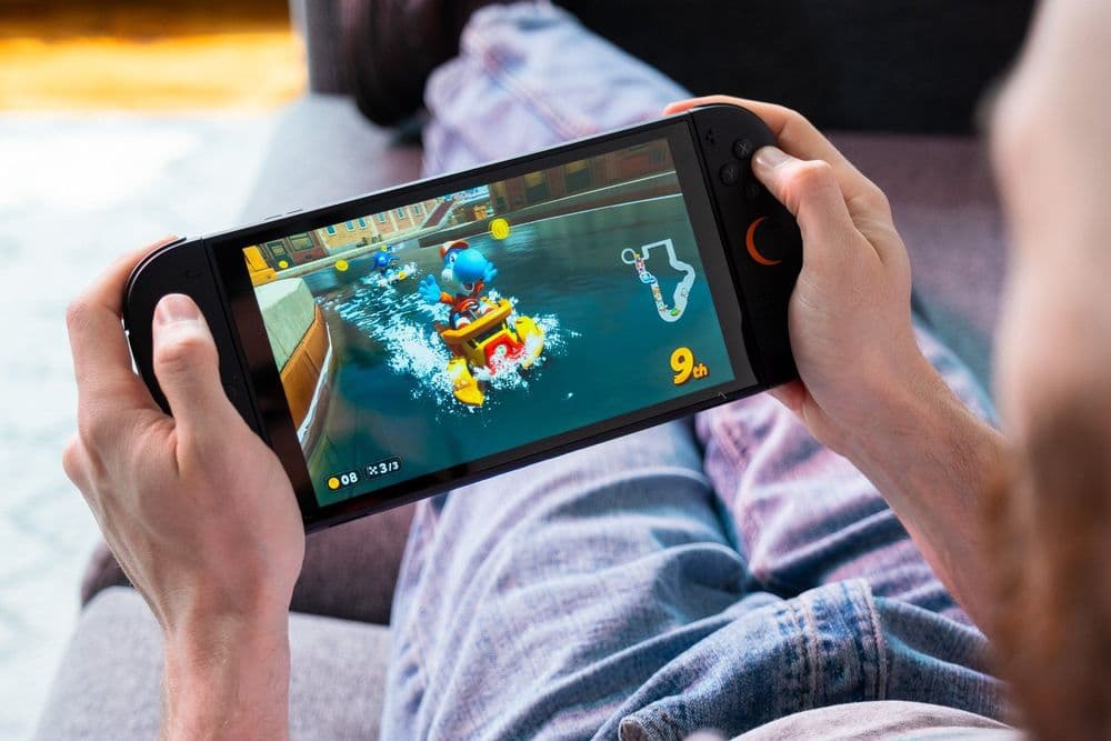 Novo Nintendo Switch 2 promete superar seu antecessor em todos os aspectos. Reprodução: Gizmodo