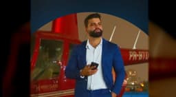 Marlon Couto, um dos suspeitos de assassinato, fala sobre desaparecimento de empresário em entrevista. Reprodução: Globo