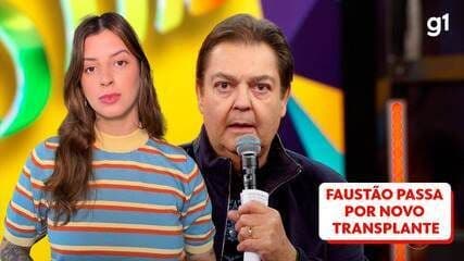 Faustão é transferido da UTI para quarto após transplante de fígado e retransplante renal. Reprodução: Globo