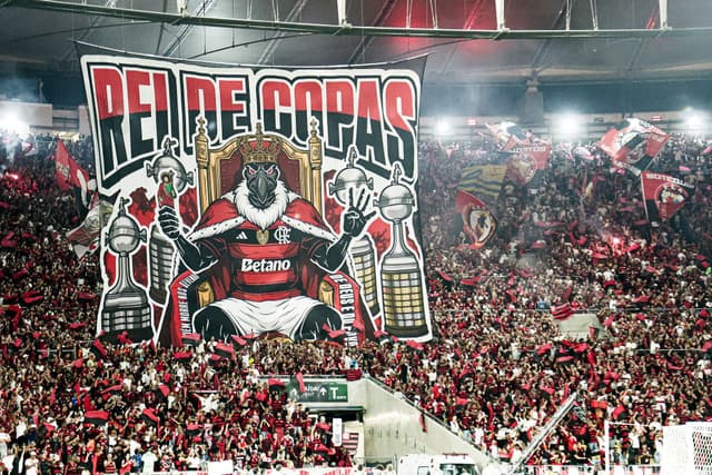 Flamengo tem a maior média de público da história do Brasileirão por pontos corridos. Reprodução: Ge
