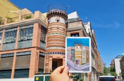 A última colônia de estilo europeu no bairro de Guindalera, em Madrid. Legenda da imagem. Reprodução: El País