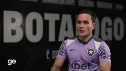 Artur se prepara para a estreia do Botafogo na Copa do Mundo de Clubes contra o Seattle Sounders. Reprodução: Globo