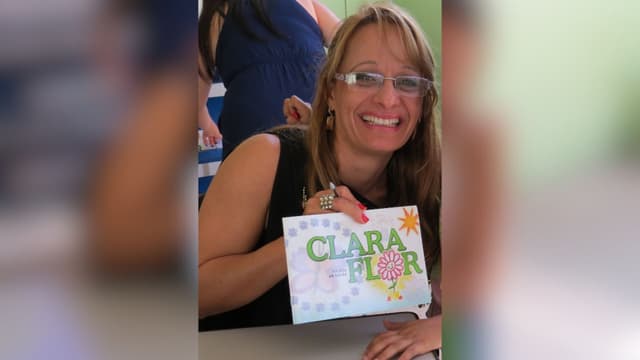 Professora de Divinópolis transforma a perda de Clara em livro para ajudar crianças a falar do luto. Legenda da imagem. Reprodução: Retorno do item 11