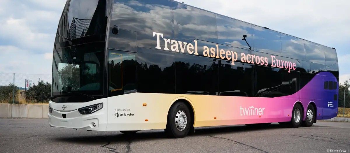 Europa descobre o ônibus-leito; modelo brasileiro cresce no continente.. Reprodução: G1