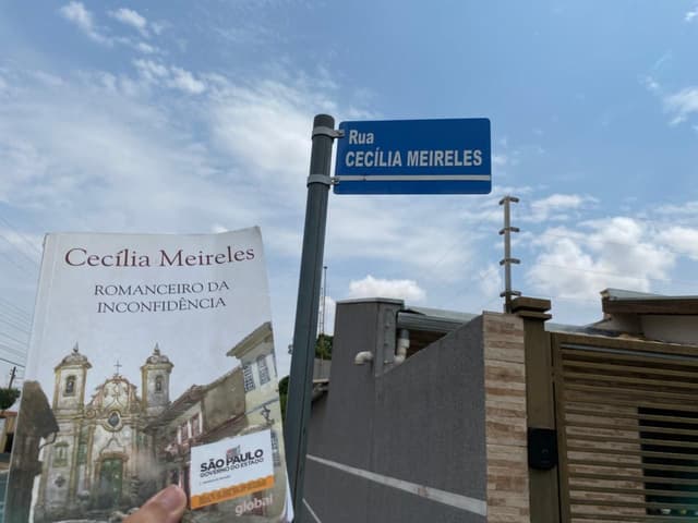 Alunos de Dracena associam ruas a autores brasileiros para estimular leitura. Reprodução: Retorno do item 11