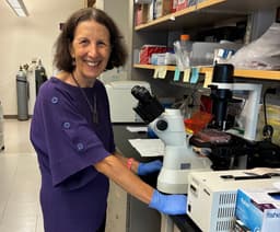 A imunóloga Mercedes Rincón estuda a metástase do câncer de mama em laboratório na Universidade do Colorado. Reprodução: El País
