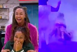 Thamiris revela detalhes sobre beijo com Aline no BBB 25