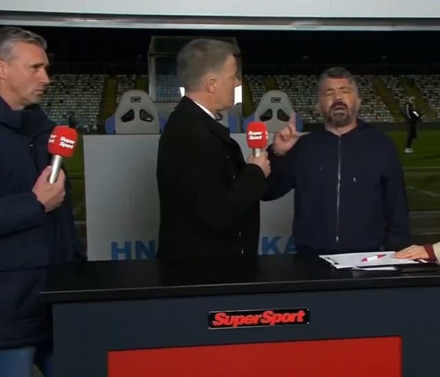 Gattuso Protagoniza Conflito em Entrevista ao Vivo