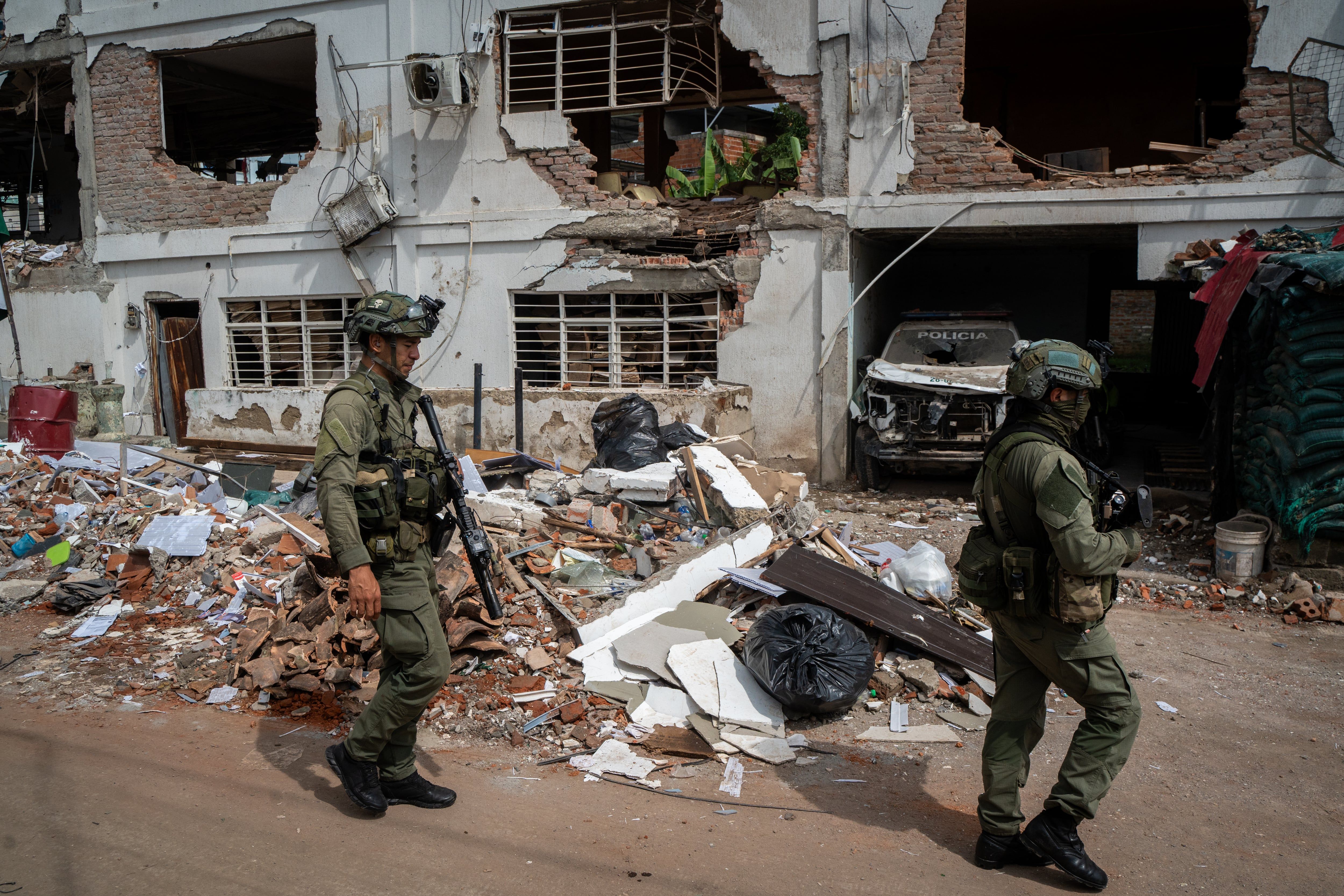 Natal silencioso em Buenos Aires após ataque das dissidências da FARC. Reprodução: Elpais