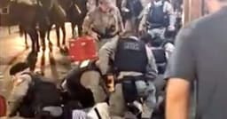 Agressão policial e Carnaval suspenso geram protesto em Porto Alegre