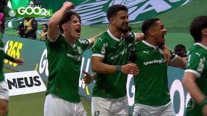 Abel Ferreira reflete sobre vitória do Palmeiras e protestos da torcida após jogo contra o Ceará. Reprodução: Globo