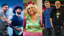 Jorge e Mateus, Fabiana Karla e Roupa Nova são atrações deste fim de semana. Legenda da imagem. Reprodução: G1