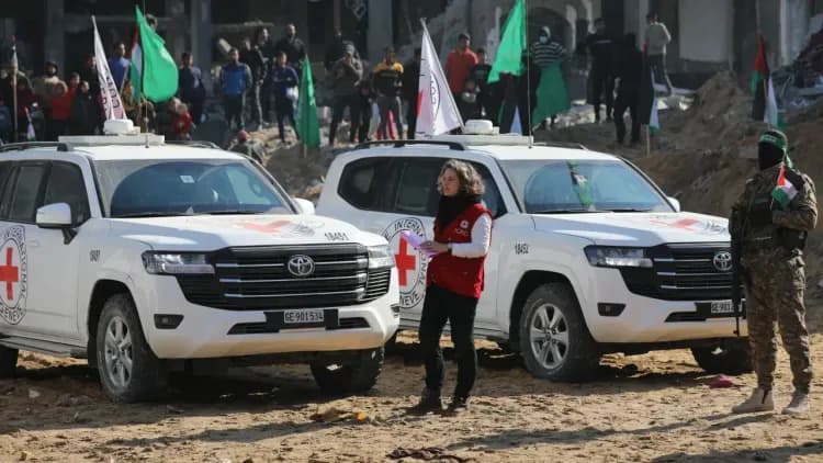 Liberados oito reféns após confusão com o Hamas