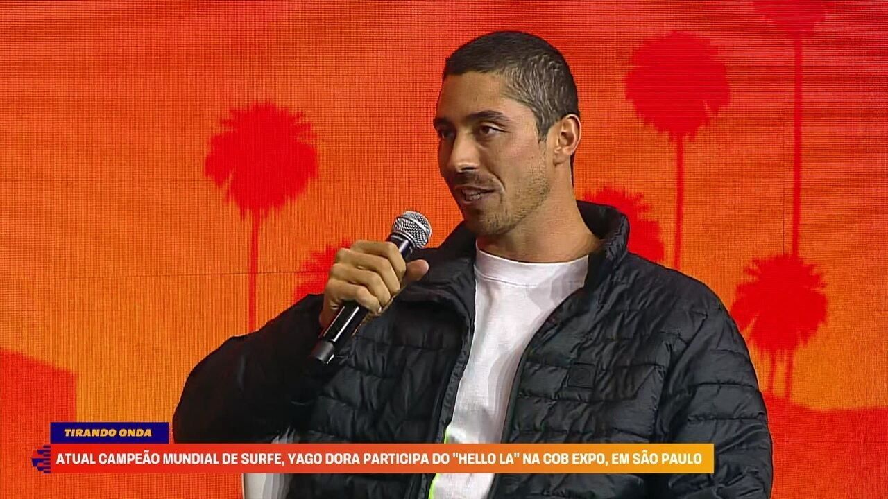 Justine Dupont após queda de onda gigante no México, hospitalizada.. Reprodução: Ge