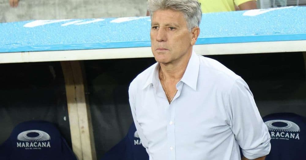 Renato Gaúcho critica arbitragem após gol sofrido nos acréscimos pelo Fluminense. Reprodução: Terra