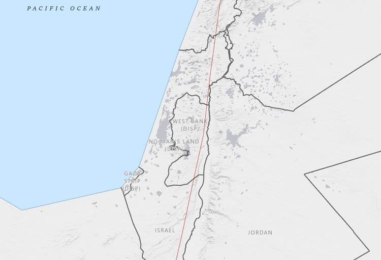 Erros em mapa dos EUA revelam incoerências geográficas