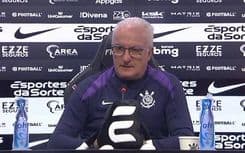 Dorival Júnior fala sobre a necessidade de reforços no Corinthians e a pressão no clube. Legenda da imagem. Reprodução: Esporte IG