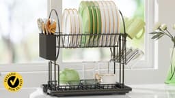 Escurridor de pratos Boosiny é eleito o melhor da comparação. Reprodução: El País