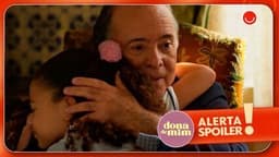 Abel conversa com Sofia sobre a mudança para a casa de Vanderson em Dona de Mim. Reprodução: Globo