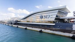 Inauguração do maior terminal de cruzeiros do mundo, em PortMiami, com tecnologia biométrica inovadora. Reprodução: Folha de Pernambuco